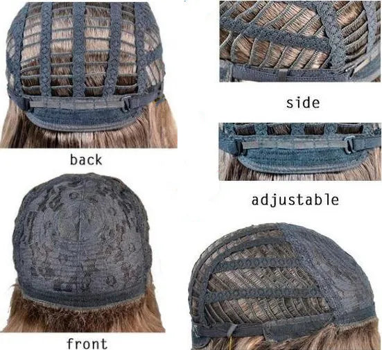 Short Curly Human Hair Capless Wigs for Black Women